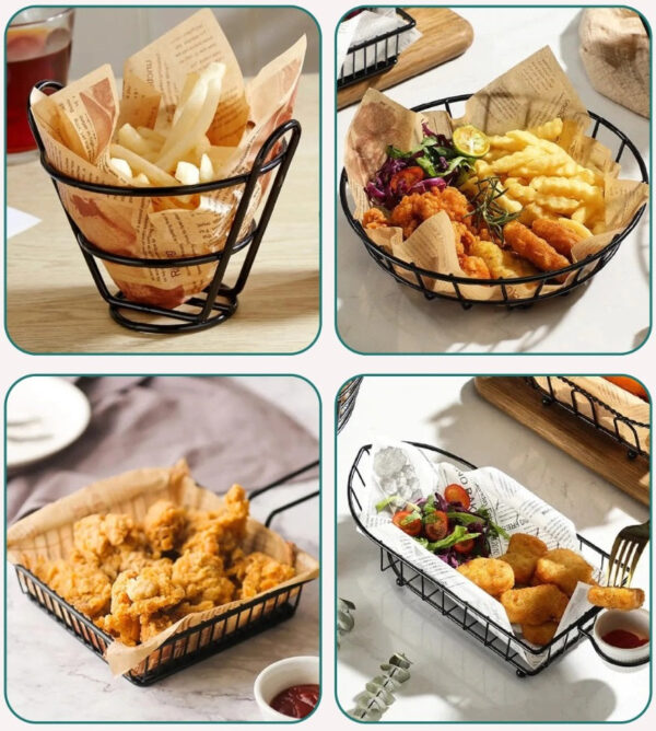 Snack Buckets | Set of 4 Restaurant Style Snack Buckets