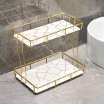 2-tier-rectangular-golden-vanity-stand